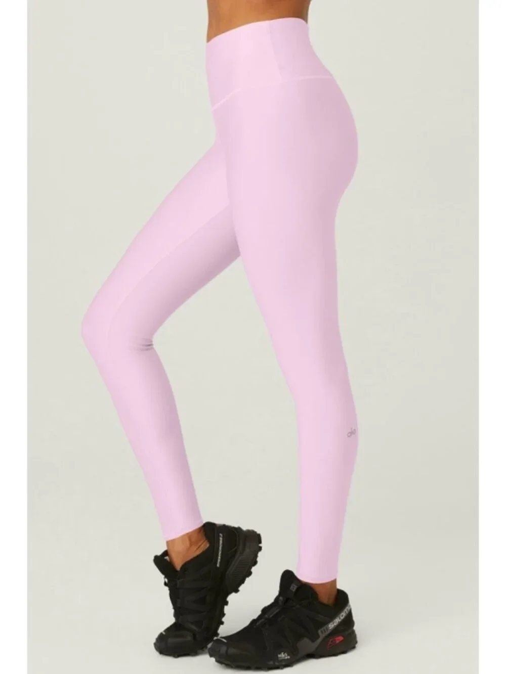 Alo High-Waist Airlift Legging Sugarplum Pink Hi-Rise Waisted Skinny Tights Pant